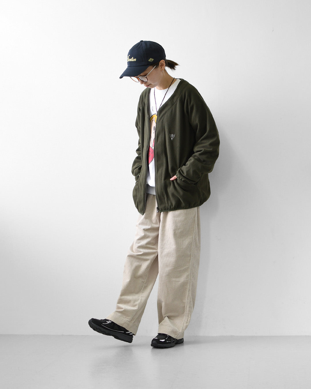 SOUTH2 WEST8 [サウスツーウエストエイト] Zipped Cardigan - Poly Fleece [TY801] ジッパーカーディガン・フリース・MEN'S [2026AW]