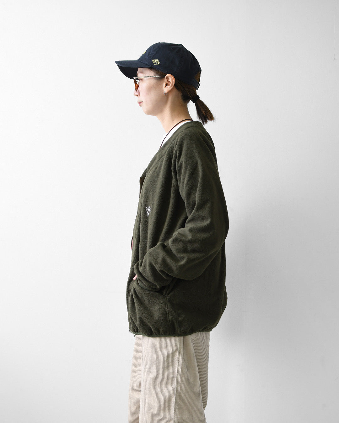 SOUTH2 WEST8 [サウスツーウエストエイト] Zipped Cardigan - Poly Fleece [TY801] ジッパーカーディガン・フリース・MEN'S [2026AW]
