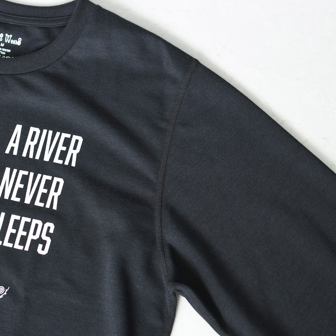 SOUTH2 WEST8 [サウスツーウエストエイト] L/S Tee - A RIVER NEVER SLEEP [TY860] ロングスリーブTシャツ・長袖Tシャツ・ロンT・アウトドア・タウンユース・MEN'S / LADY'S [2026AW]