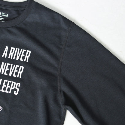 SOUTH2 WEST8 [サウスツーウエストエイト] L/S Tee - A RIVER NEVER SLEEP [TY860] ロングスリーブTシャツ・長袖Tシャツ・ロンT・アウトドア・タウンユース・MEN'S / LADY'S [2026AW]
