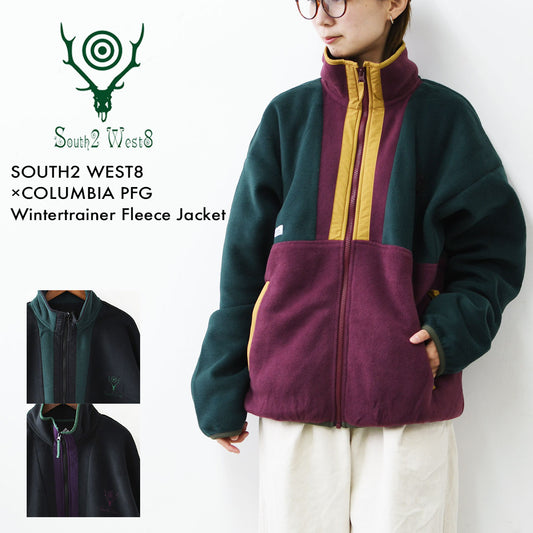 SOUTH2 WEST8 [サウスツーウエストエイト] SOUTH2 WEST8×COLUMBIA PFG Wintertrainer Fleece Jacket [TY922] フリースジャケット・コラボウェアー・キャンプ・アウトドア・タウンユース・防寒・保湿性・アウター・MEN'S  [2026AW]