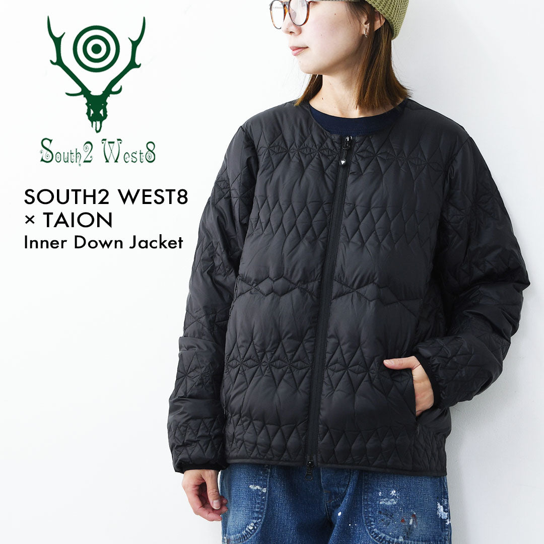 SOUTH2 WEST8 [サウスツーウエストエイト] × TAION[タイオン]  Inner Down Jacket  [TY940] ・ダウンジャケット・キャンプ・アウトドア・防寒・インナーダウン・軽量・MEN'S [2026AW]