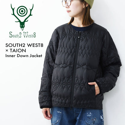 SOUTH2 WEST8 [サウスツーウエストエイト] × TAION[タイオン]  Inner Down Jacket  [TY940] ・ダウンジャケット・キャンプ・アウトドア・防寒・インナーダウン・軽量・MEN'S [2026AW]