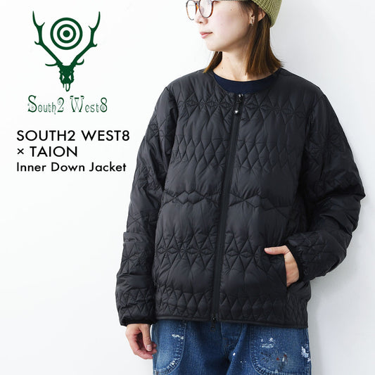 SOUTH2 WEST8 [サウスツーウエストエイト] × TAION[タイオン]  Inner Down Jacket  [TY940] ・ダウンジャケット・キャンプ・アウトドア・防寒・インナーダウン・軽量・MEN'S [2026AW]