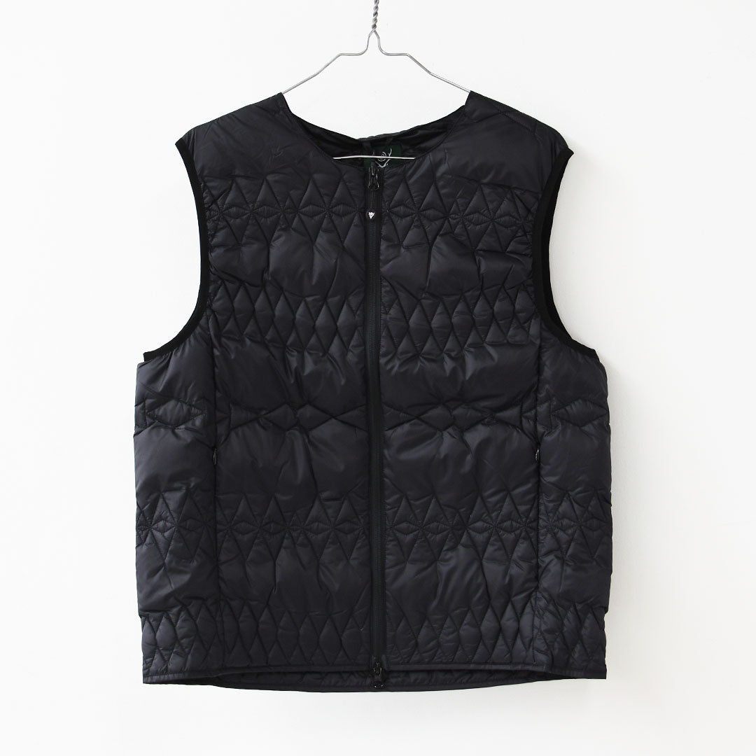 SOUTH2 WEST8 [サウスツーウエストエイト] × TAION[タイオン]  Inner Down Vest [TY941] インナーダウンベスト・コラボウェアー・フィッシング・キャンプ・アウトドア・タウンユース・防寒・保湿性・アウター・MEN'S  [2026AW]