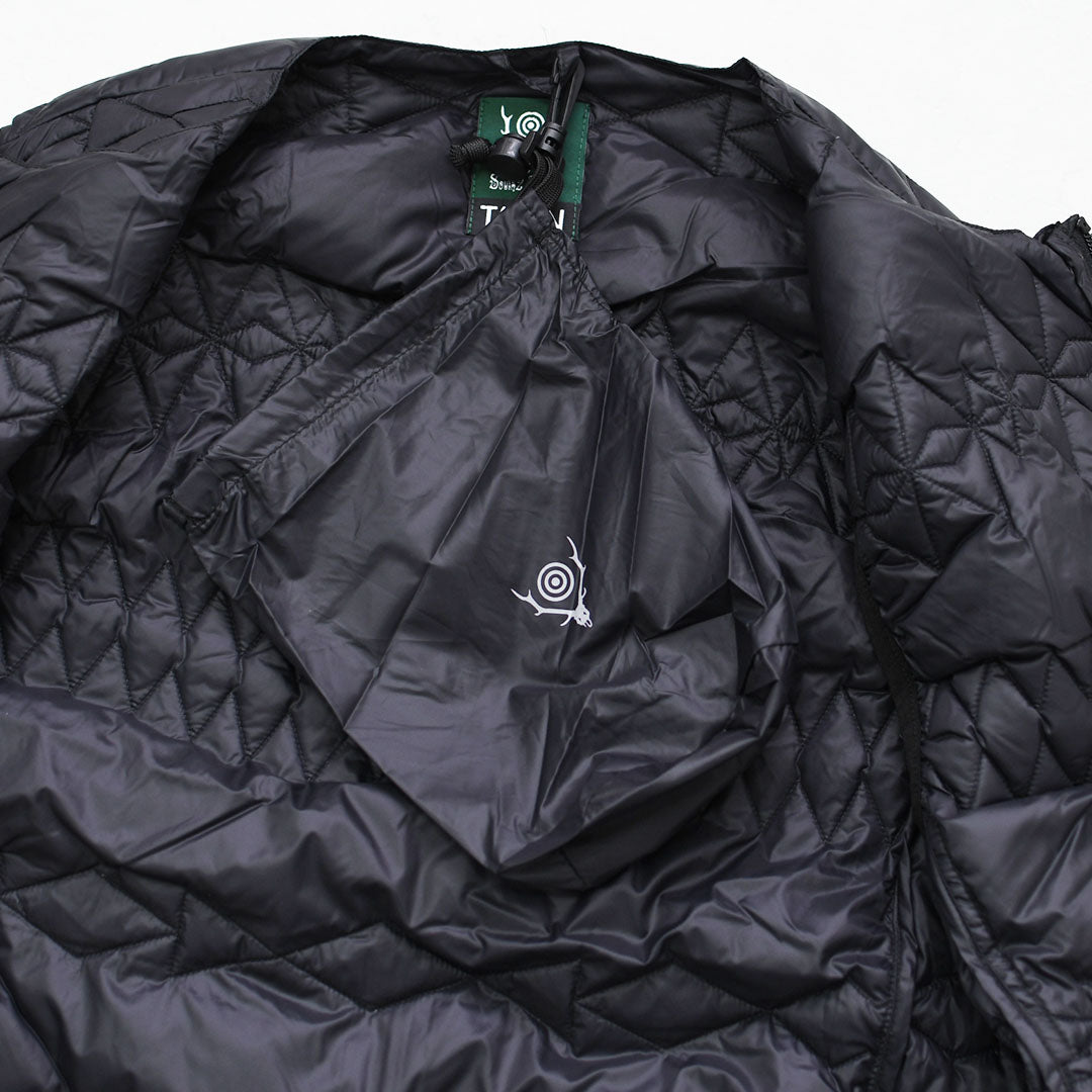 SOUTH2 WEST8 [サウスツーウエストエイト] × TAION[タイオン]  Inner Down Vest [TY941] インナーダウンベスト・コラボウェアー・フィッシング・キャンプ・アウトドア・タウンユース・防寒・保湿性・アウター・MEN'S  [2026AW]
