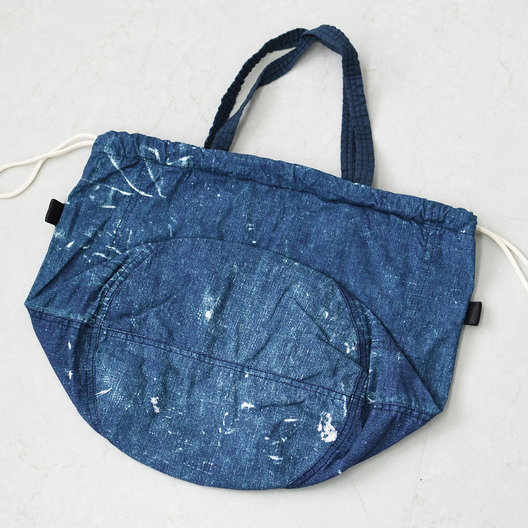 N.P.E NAPRON PATIENTS EFFECTS BAG [エヌピーイーナプロンペイシェントエフェクトバッグ] REPRODUCTION PATIENTS BAG - LANDRY BAG L - [NPE01-0608L] リプロダクション ペイシェントバッグ - ランドリーバッグ L -・巾着バッグ・コットンバッグ・MEN'S / LADY'S [2026SS]