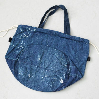 N.P.E NAPRON PATIENTS EFFECTS BAG [エヌピーイーナプロンペイシェントエフェクトバッグ] REPRODUCTION PATIENTS BAG - LANDRY BAG L - [NPE01-0608L] リプロダクション ペイシェントバッグ - ランドリーバッグ L -・巾着バッグ・コットンバッグ・MEN'S / LADY'S [2026SS]