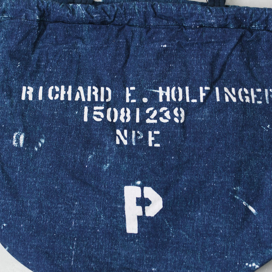 N.P.E NAPRON PATIENTS EFFECTS BAG [エヌピーイーナプロンペイシェントエフェクトバッグ] REPRODUCTION PATIENTS BAG - LANDRY BAG L - [NPE01-0608L] リプロダクション ペイシェントバッグ - ランドリーバッグ L -・巾着バッグ・コットンバッグ・MEN'S / LADY'S [2026SS]