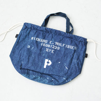 N.P.E NAPRON PATIENTS EFFECTS BAG [エヌピーイーナプロンペイシェントエフェクトバッグ] REPRODUCTION PATIENTS BAG - LANDRY BAG M - [NPE01-0608M] リプロダクション ペイシェンツバッグ - ランドリーバッグM -・巾着バッグ・コットンバッグ・MEN'S / LADY'S [2026SS]