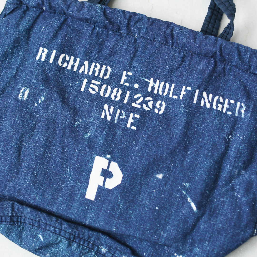 N.P.E NAPRON PATIENTS EFFECTS BAG [エヌピーイーナプロンペイシェントエフェクトバッグ] REPRODUCTION PATIENTS BAG - LANDRY BAG M - [NPE01-0608M] リプロダクション ペイシェンツバッグ - ランドリーバッグM -・巾着バッグ・コットンバッグ・MEN'S / LADY'S [2026SS]