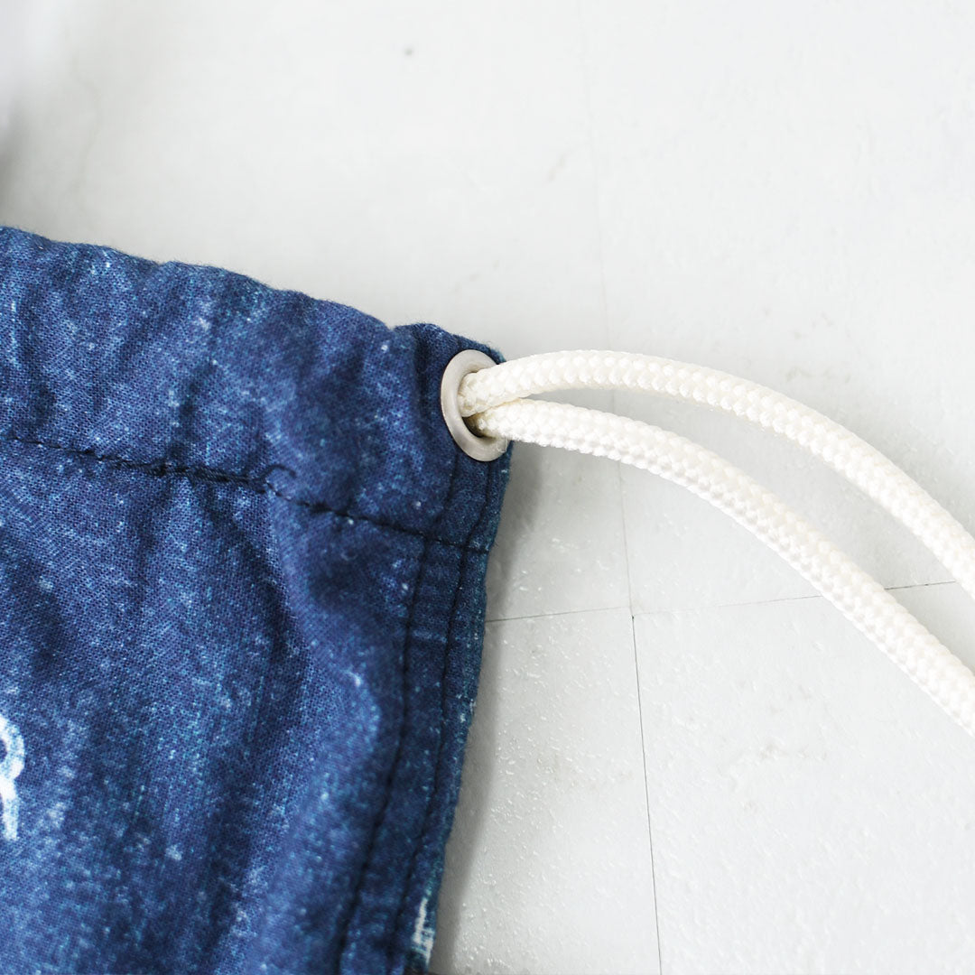 N.P.E NAPRON PATIENTS EFFECTS BAG [エヌピーイーナプロンペイシェントエフェクトバッグ] REPRODUCTION PATIENTS BAG - LANDRY BAG M - [NPE01-0608M] リプロダクション ペイシェンツバッグ - ランドリーバッグM -・巾着バッグ・コットンバッグ・MEN'S / LADY'S [2026SS]