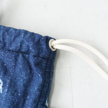 N.P.E NAPRON PATIENTS EFFECTS BAG [エヌピーイーナプロンペイシェントエフェクトバッグ] REPRODUCTION PATIENTS BAG - LANDRY BAG M - [NPE01-0608M] リプロダクション ペイシェンツバッグ - ランドリーバッグM -・巾着バッグ・コットンバッグ・MEN'S / LADY'S [2026SS]