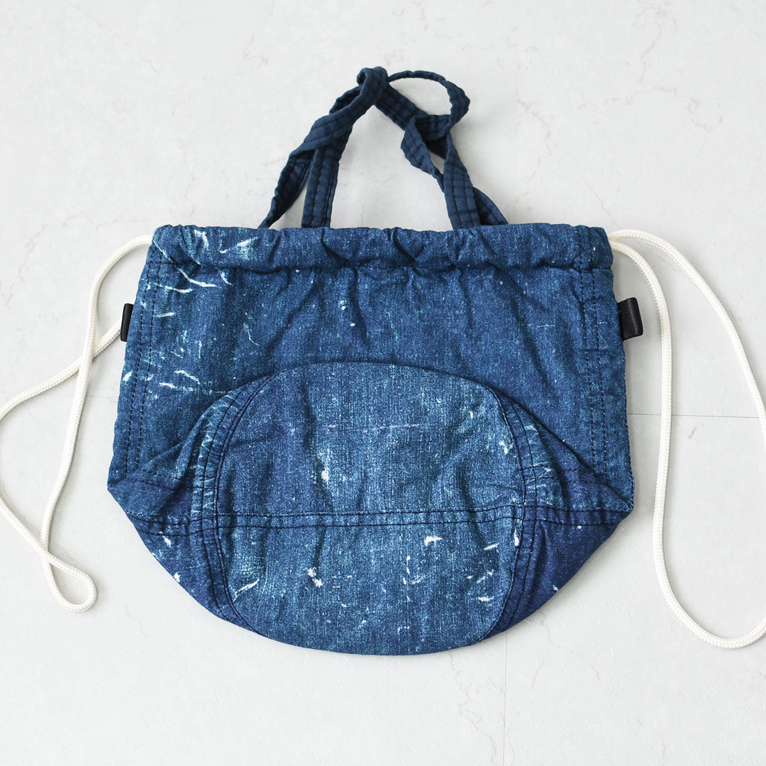 N.P.E NAPRON PATIENTS EFFECTS BAG [エヌピーイーナプロンペイシェントエフェクトバッグ] REPRODUCTION PATIENTS BAG - LANDRY BAG S -  [NPE01-0608S] リプロダクション ペイシェンツバッグ - ランドリーバッグS -・巾着バッグ・コットンバッグ・MEN'S / LADY'S [2026SS]