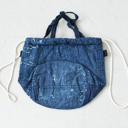 N.P.E NAPRON PATIENTS EFFECTS BAG [エヌピーイーナプロンペイシェントエフェクトバッグ] REPRODUCTION PATIENTS BAG - LANDRY BAG S -  [NPE01-0608S] リプロダクション ペイシェンツバッグ - ランドリーバッグS -・巾着バッグ・コットンバッグ・MEN'S / LADY'S [2026SS]