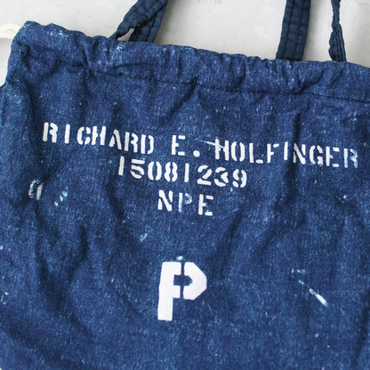 N.P.E NAPRON PATIENTS EFFECTS BAG [エヌピーイーナプロンペイシェントエフェクトバッグ] REPRODUCTION PATIENTS BAG - LANDRY BAG S -  [NPE01-0608S] リプロダクション ペイシェンツバッグ - ランドリーバッグS -・巾着バッグ・コットンバッグ・MEN'S / LADY'S [2026SS]