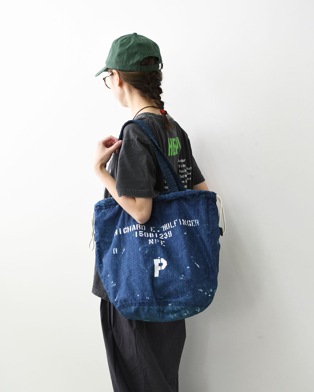 N.P.E NAPRON PATIENTS EFFECTS BAG [エヌピーイーナプロンペイシェントエフェクトバッグ] REPRODUCTION PATIENTS BAG - LANDRY BAG XL - [NPE01-0608XL] リプロダクション ペイシェンツバッグ - ランドリーバッグ XL -・巾着バッグ・MEN'S / LADY'S [2026SS]