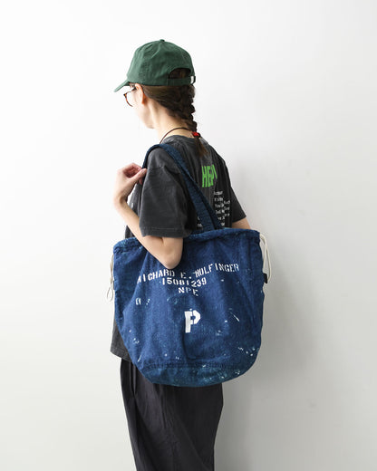N.P.E NAPRON PATIENTS EFFECTS BAG [エヌピーイーナプロンペイシェントエフェクトバッグ] REPRODUCTION PATIENTS BAG - LANDRY BAG XL - [NPE01-0608XL] リプロダクション ペイシェンツバッグ - ランドリーバッグ XL -・巾着バッグ・MEN'S / LADY'S [2026SS]