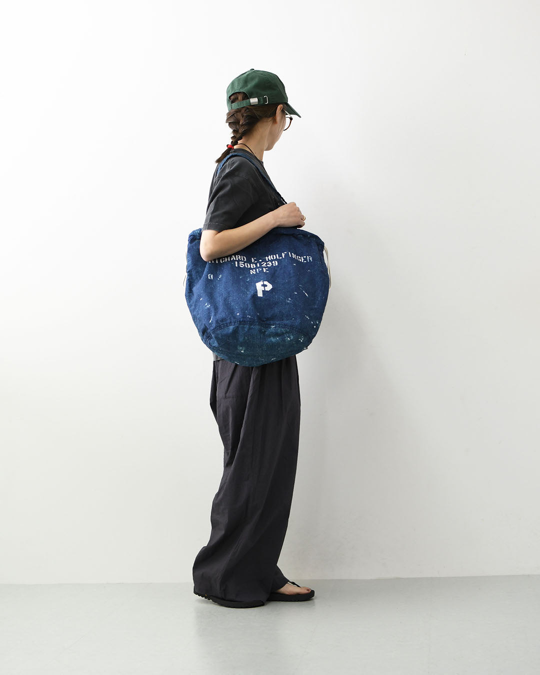 N.P.E NAPRON PATIENTS EFFECTS BAG [エヌピーイーナプロンペイシェントエフェクトバッグ] REPRODUCTION PATIENTS BAG - LANDRY BAG XL - [NPE01-0608XL] リプロダクション ペイシェンツバッグ - ランドリーバッグ XL -・巾着バッグ・MEN'S / LADY'S [2026SS]