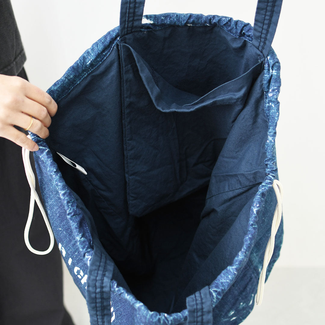 N.P.E NAPRON PATIENTS EFFECTS BAG [エヌピーイーナプロンペイシェントエフェクトバッグ] REPRODUCTION PATIENTS BAG - LANDRY BAG XXL -  [NPE01-0608XXL] リプロダクション ペイシェンツバッグ - ランドリーバッグ XXL -・巾着バッグ・MEN'S / LADY'S [2026SS]
