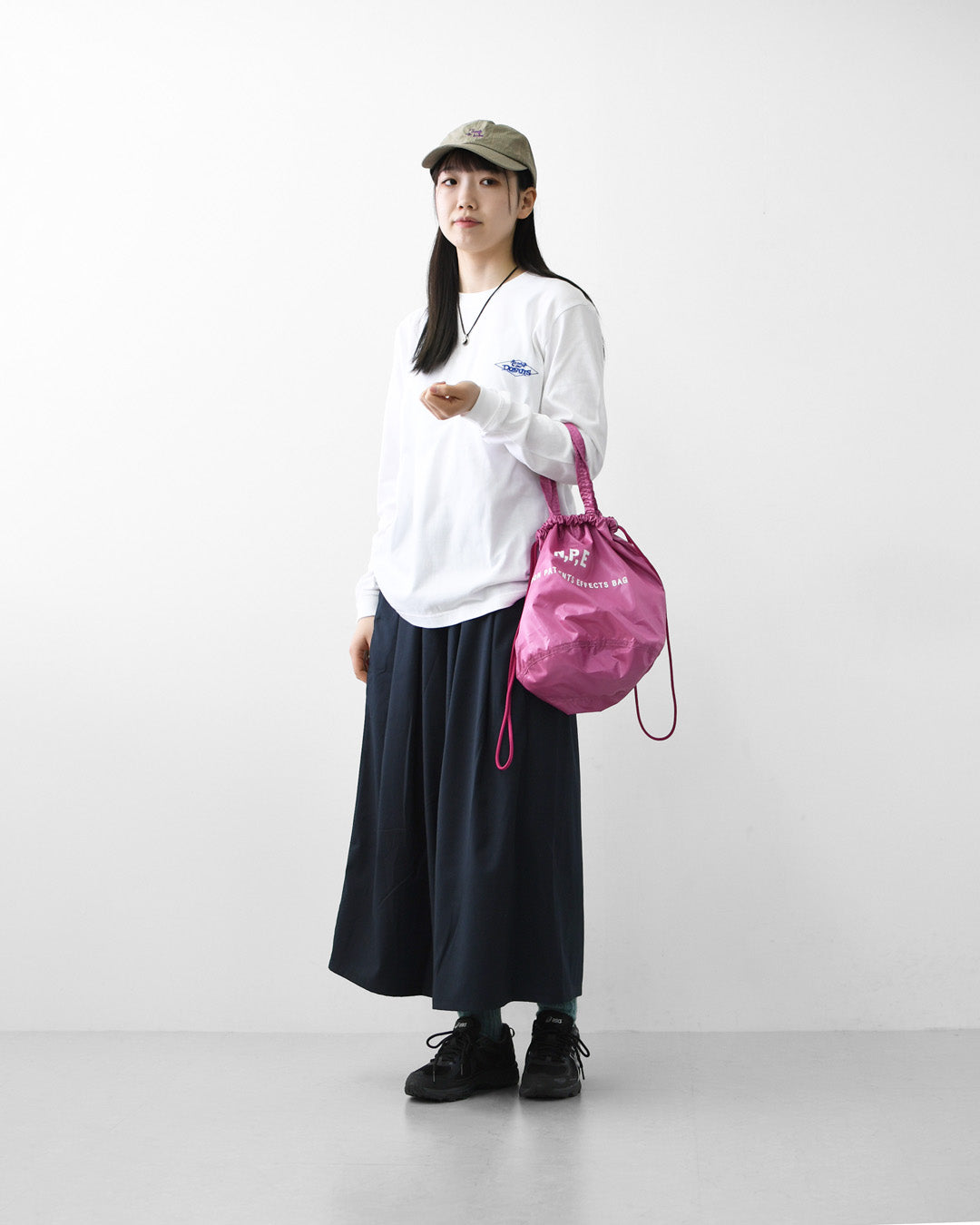 N.P.E [エヌピーイー] PET BOTTLE RECYCLING PACKABLE PATIENTS BAG [NPE01-8888] ペットボトルリサイクリングパッカブルペイシェントバッグ・ペイシェントバッグ・パッカブル・ロゴバッグ・エコバッグ・リサイクル素材・サステナブル・MEN'S / LADY'S [2026SS]