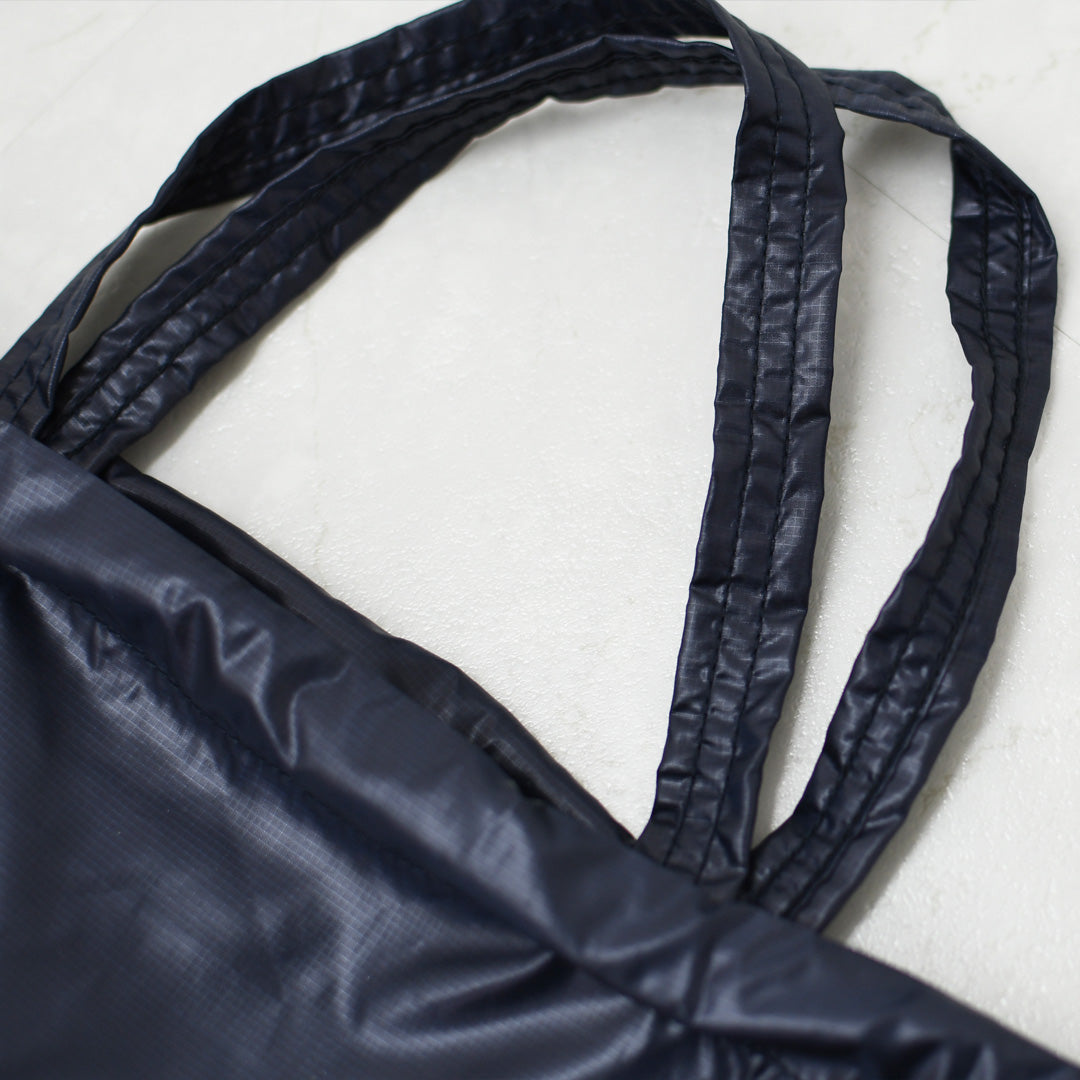 N.P.E [エヌピーイー] PET BOTTLE RECYCLING PACKABLE PATIENTS BAG [NPE01-8888] ペットボトルリサイクリングパッカブルペイシェントバッグ・ペイシェントバッグ・パッカブル・ロゴバッグ・エコバッグ・リサイクル素材・サステナブル・MEN'S / LADY'S [2026SS]