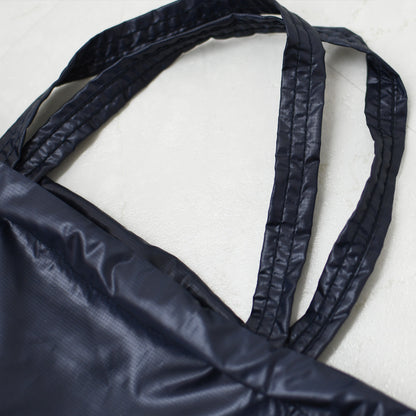 N.P.E [エヌピーイー] PET BOTTLE RECYCLING PACKABLE PATIENTS BAG [NPE01-8888] ペットボトルリサイクリングパッカブルペイシェントバッグ・ペイシェントバッグ・パッカブル・ロゴバッグ・エコバッグ・リサイクル素材・サステナブル・MEN'S / LADY'S [2026SS]