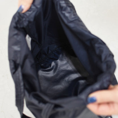 N.P.E [エヌピーイー] PET BOTTLE RECYCLING PACKABLE PATIENTS BAG [NPE01-8888] ペットボトルリサイクリングパッカブルペイシェントバッグ・ペイシェントバッグ・パッカブル・ロゴバッグ・エコバッグ・リサイクル素材・サステナブル・MEN'S / LADY'S [2026SS]