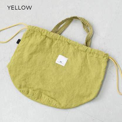 N.P.E NAPRON PATIENTS EFFECTS BAG [エヌピーイーナプロンペイシェントエフェクトバッグ] LINEN CANVAS PATIENTS BAG M [NPE02-2025M] リネンキャンバス ペイシェントバッグ M・ペイシェントバッグ・巾着バッグ・コットンバッグ・MEN'S / LADY'S [2026SS]
