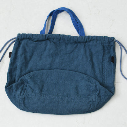 N.P.E NAPRON PATIENTS EFFECTS BAG [エヌピーイーナプロンペイシェントエフェクトバッグ] LINEN CANVAS PATIENTS BAG M [NPE02-2025M] リネンキャンバス ペイシェントバッグ M・ペイシェントバッグ・巾着バッグ・コットンバッグ・MEN'S / LADY'S [2026SS]