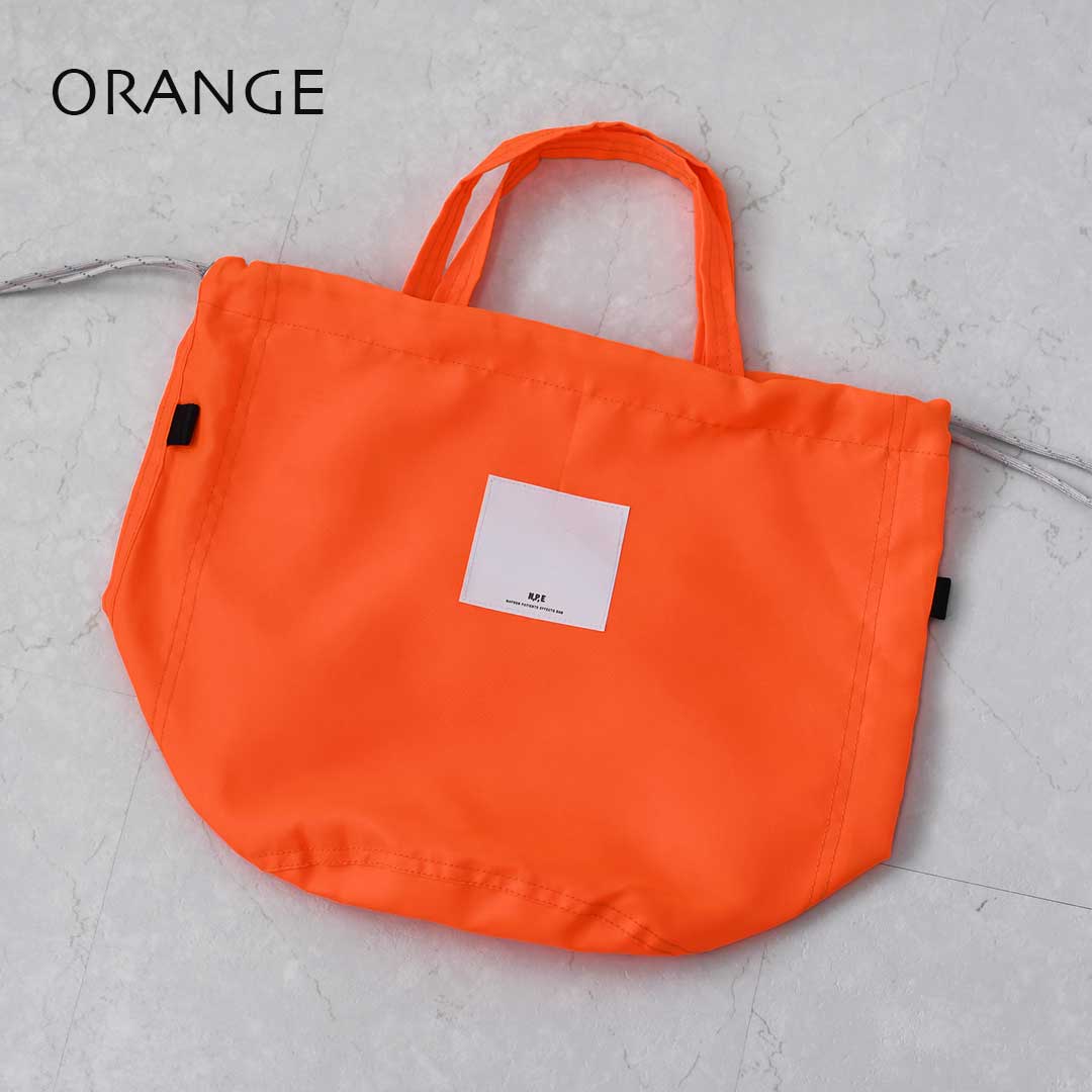 N.P.E NAPRON PATIENTS EFFECTS BAG M [エヌピーイーナプロンペイシェントエフェクトバッグ] NEON PATIENTS BAG [NPE02-255] ネオンペイシェントバッグ・ペイシェントバッグ・巾着バッグ・ナイロンバッグ・サイズM・MEN'S / LADY'S [2026SS]