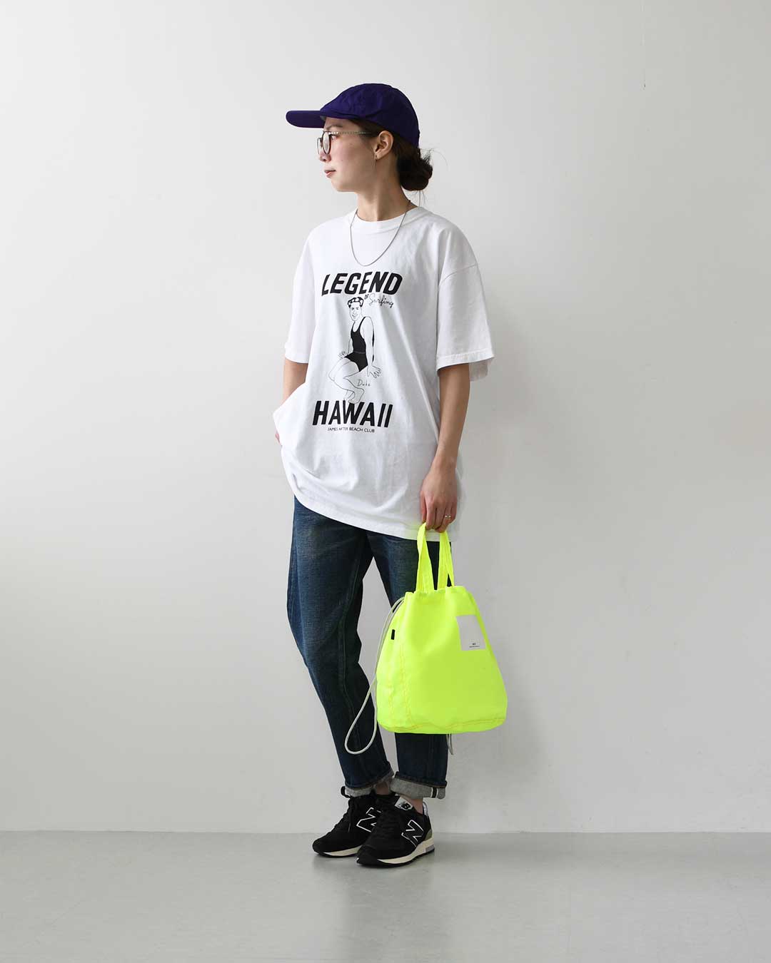N.P.E NAPRON PATIENTS EFFECTS BAG M [エヌピーイーナプロンペイシェントエフェクトバッグ] NEON PATIENTS BAG [NPE02-255] ネオンペイシェントバッグ・ペイシェントバッグ・巾着バッグ・ナイロンバッグ・サイズM・MEN'S / LADY'S [2026SS]