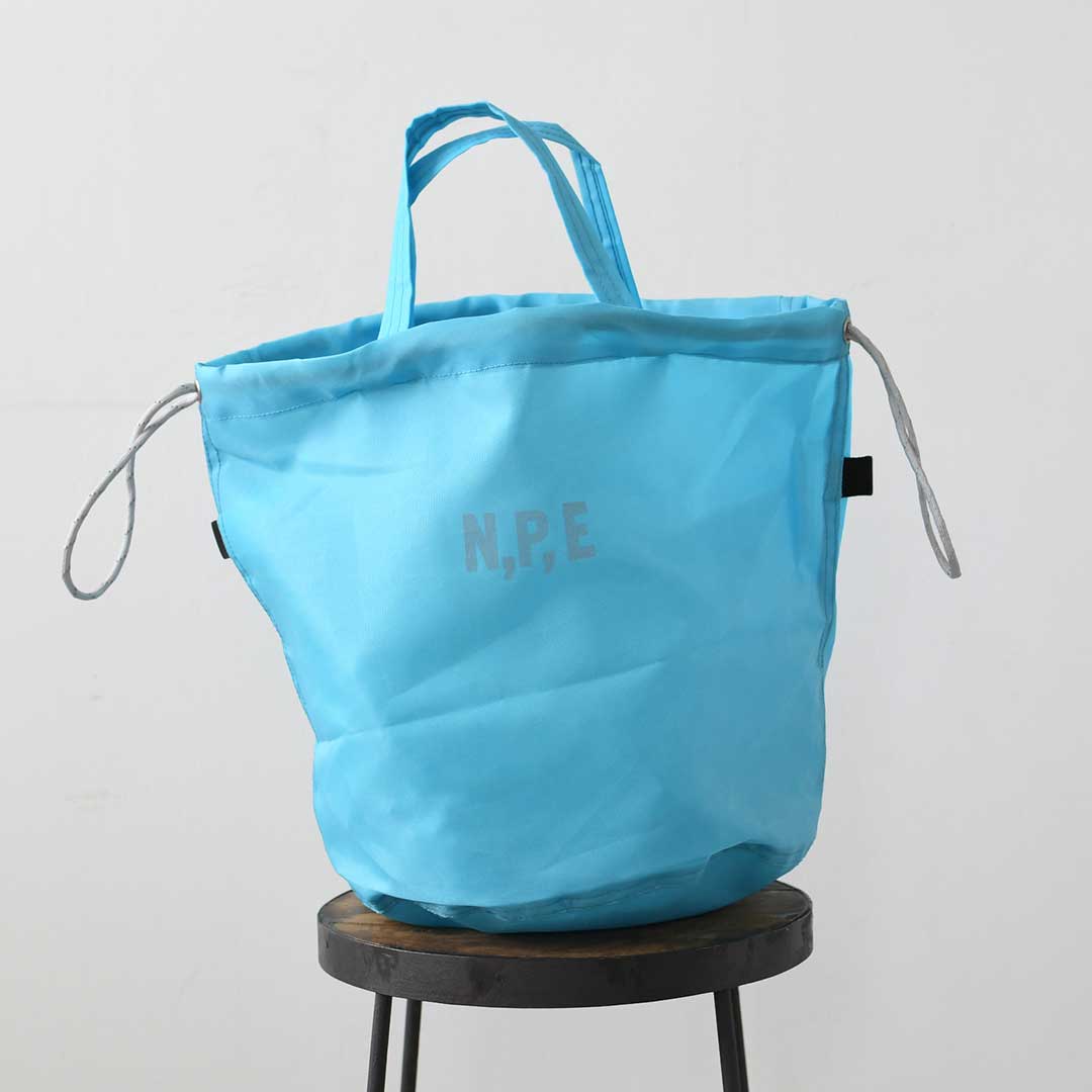 N.P.E NAPRON PATIENTS EFFECTS BAG M [エヌピーイーナプロンペイシェントエフェクトバッグ] NEON PATIENTS BAG [NPE02-255] ネオンペイシェントバッグ・ペイシェントバッグ・巾着バッグ・ナイロンバッグ・サイズM・MEN'S / LADY'S [2026SS]