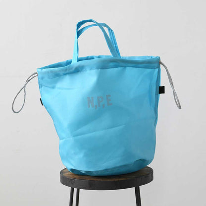 N.P.E NAPRON PATIENTS EFFECTS BAG M [エヌピーイーナプロンペイシェントエフェクトバッグ] NEON PATIENTS BAG [NPE02-255] ネオンペイシェントバッグ・ペイシェントバッグ・巾着バッグ・ナイロンバッグ・サイズM・MEN'S / LADY'S [2026SS]