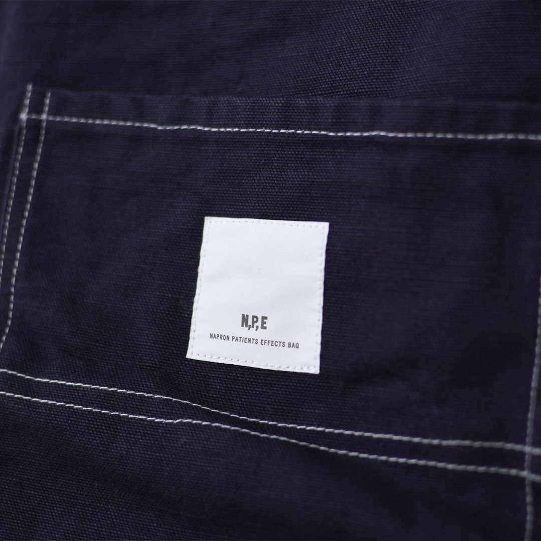 N.P.E [エヌピーイー] WORKERS PATIENTS BAG M [NPE02-425000M] ワーカーズ ペイシェントバッグ M・ペイシェントバッグ・巾着バッグ・コットンバッグ・MEN'S / LADY'S [2026SS]