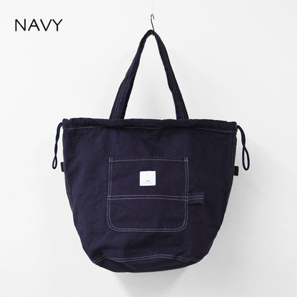 N.P.E [エヌピーイー] WORKERS PATIENTS BAG XL [NPE02-425000X] ワーカーズ ペイシェントバッグ XL・ペイシェントバッグ・巾着バッグ・コットンバッグ・MEN'S / LADY'S [2026SS]