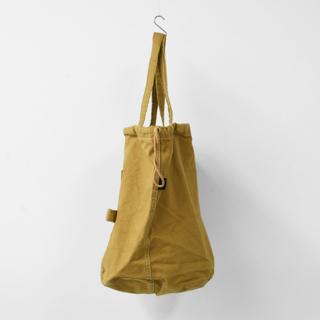 N.P.E [エヌピーイー] WORKERS PATIENTS BAG XL [NPE02-425000X] ワーカーズ ペイシェントバッグ XL・ペイシェントバッグ・巾着バッグ・コットンバッグ・MEN'S / LADY'S [2026SS]