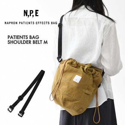 N.P.E [エヌピーイー] PATIENTS BAG SHOULDER BELT M [NPE03-1027M] ペイシェントバッグショルダーベルトM・ショルダーベルト・ナイロン・調整可能・MEN'S / LADY'S [2026SS]