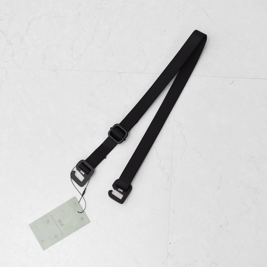N.P.E [エヌピーイー] PATIENTS BAG SHOULDER BELT M [NPE03-1027M] ペイシェントバッグショルダーベルトM・ショルダーベルト・ナイロン・調整可能・MEN'S / LADY'S [2026SS]