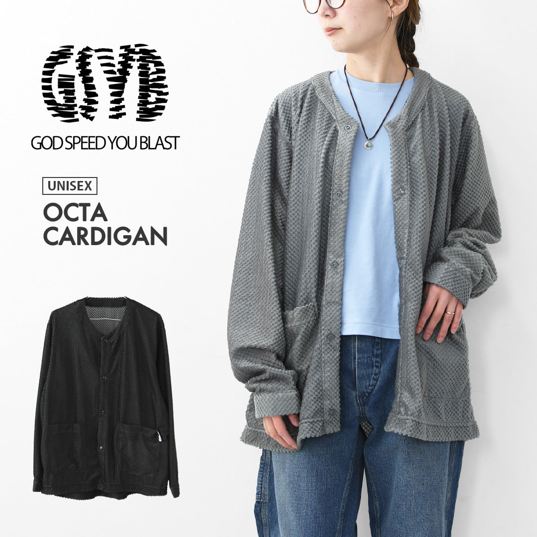 GSYB [ジーエスワイビー] OCTA CARDIGAN [GS2601-C01] オクタカーディガン・カーディガン・軽量・羽織り・アウトドア・MEN'S / LADY'S [2026SS]