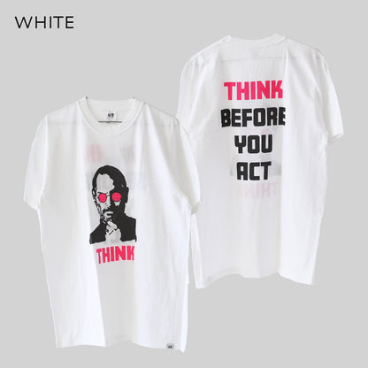 GSYB [ジーエスワイビー] IJIN TEE-THINK-  [GS2601-C02] スィンクティー・ ショートスリーブ・半袖Tシャツ・デザインティー・ロゴティー・メッセージティー・タウンユース・MEN'S [2026SS]