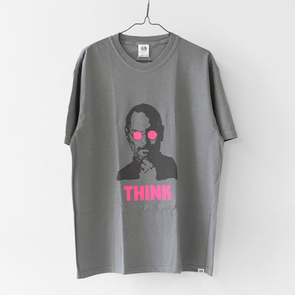 GSYB [ジーエスワイビー] IJIN TEE-THINK-  [GS2601-C02] スィンクティー・ ショートスリーブ・半袖Tシャツ・デザインティー・ロゴティー・メッセージティー・タウンユース・MEN'S [2026SS]