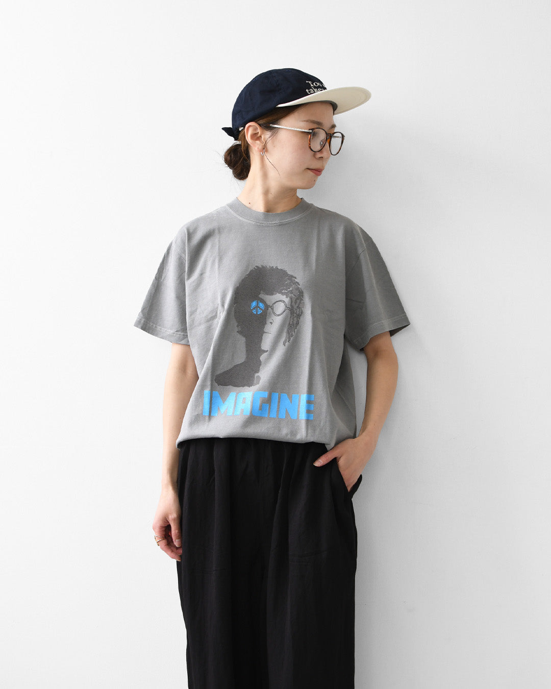 GSYB [ジーエスワイビー] IJIN TEE-IMAGINE-  [GS2601-C03] イマジンティー・ ショートスリーブ・半袖Tシャツ・デザインティー・ロゴティー・タウンユース・MEN'S [2026SS]