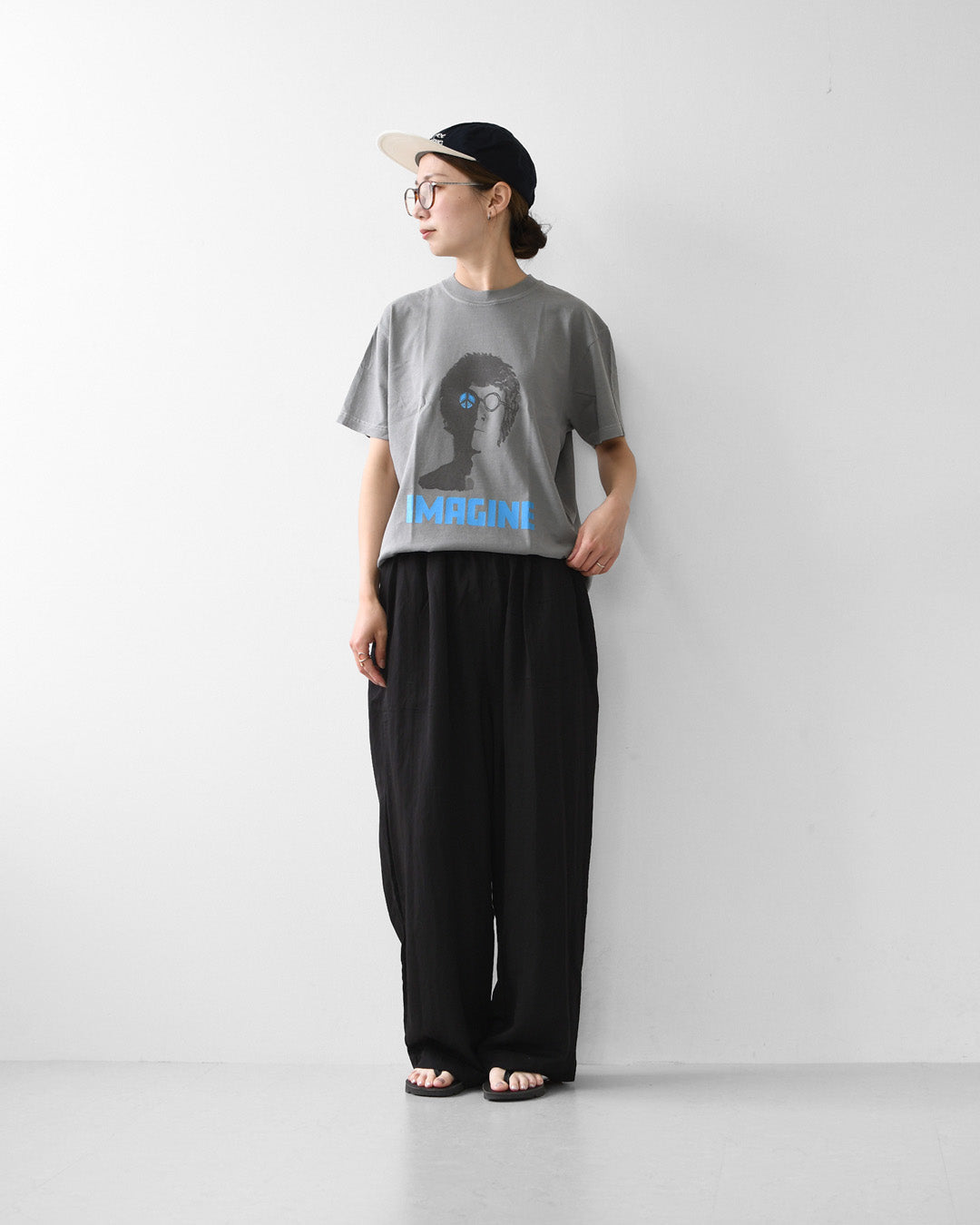 GSYB [ジーエスワイビー] IJIN TEE-IMAGINE-  [GS2601-C03] イマジンティー・ ショートスリーブ・半袖Tシャツ・デザインティー・ロゴティー・タウンユース・MEN'S [2026SS]