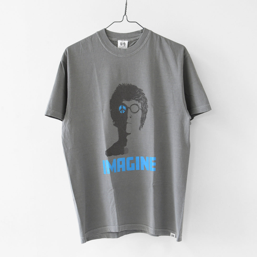 GSYB [ジーエスワイビー] IJIN TEE-IMAGINE-  [GS2601-C03] イマジンティー・ ショートスリーブ・半袖Tシャツ・デザインティー・ロゴティー・タウンユース・MEN'S [2026SS]