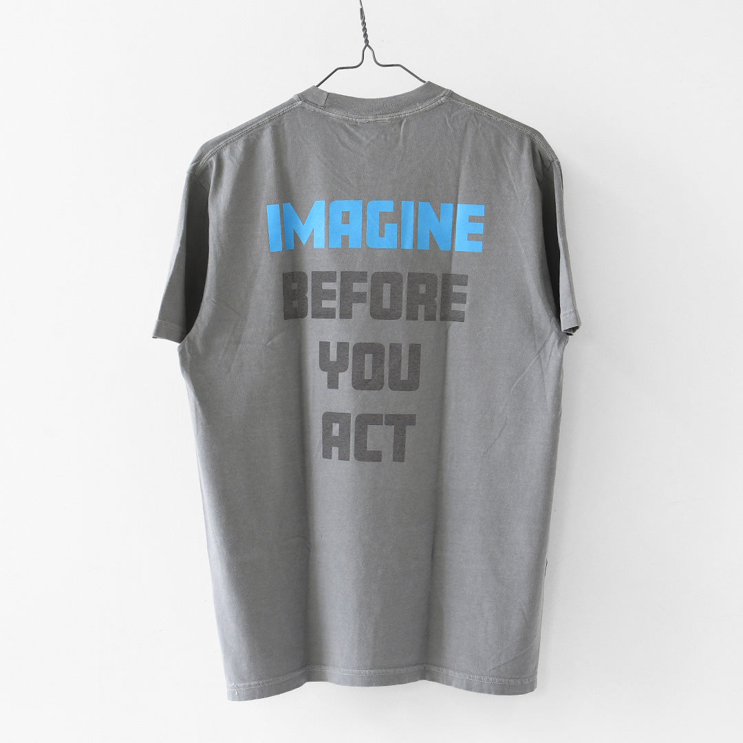 GSYB [ジーエスワイビー] IJIN TEE-IMAGINE-  [GS2601-C03] イマジンティー・ ショートスリーブ・半袖Tシャツ・デザインティー・ロゴティー・タウンユース・MEN'S [2026SS]