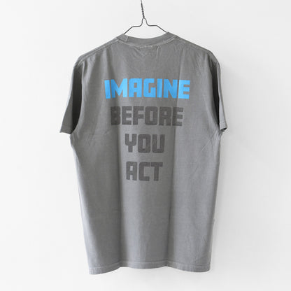 GSYB [ジーエスワイビー] IJIN TEE-IMAGINE-  [GS2601-C03] イマジンティー・ ショートスリーブ・半袖Tシャツ・デザインティー・ロゴティー・タウンユース・MEN'S [2026SS]