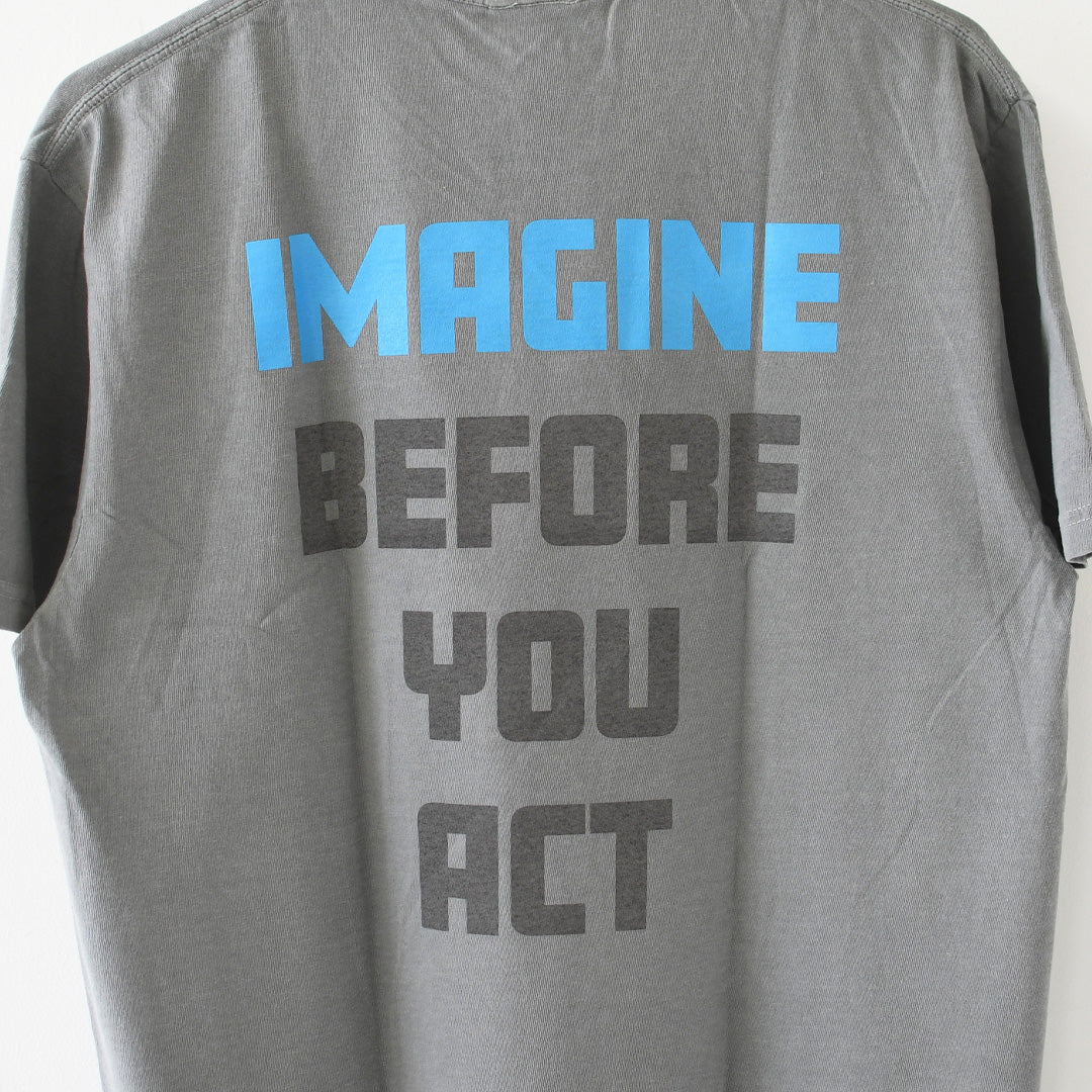 GSYB [ジーエスワイビー] IJIN TEE-IMAGINE-  [GS2601-C03] イマジンティー・ ショートスリーブ・半袖Tシャツ・デザインティー・ロゴティー・タウンユース・MEN'S [2026SS]