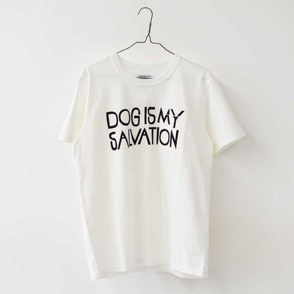 TACOMA FUJI RECORDS [タコマフジレコード] DOG IS MY SALVATION Pocket Tee designed by Yachiyo Katsuyama [dog-salvation] ドッグイズマイサルヴェーションポケットT・Yachiyo Katsuyama・MEN'S / LADY'S [2026SS]