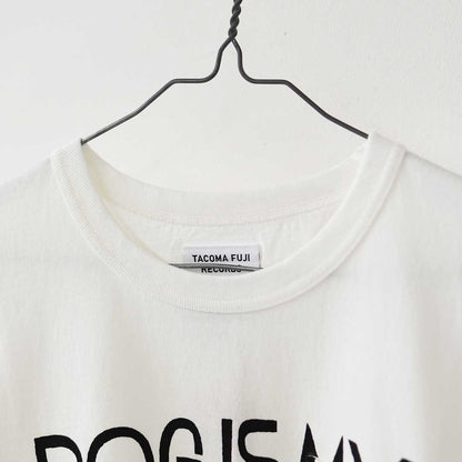 TACOMA FUJI RECORDS [タコマフジレコード] DOG IS MY SALVATION Pocket Tee designed by Yachiyo Katsuyama [dog-salvation] ドッグイズマイサルヴェーションポケットT・Yachiyo Katsuyama・MEN'S / LADY'S [2026SS]